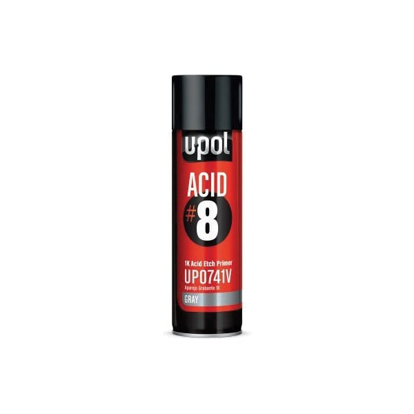 U-Pol ACID 8 ETCH PRIMER 450ML AERO PRINT VOC, Can UP0741V - main